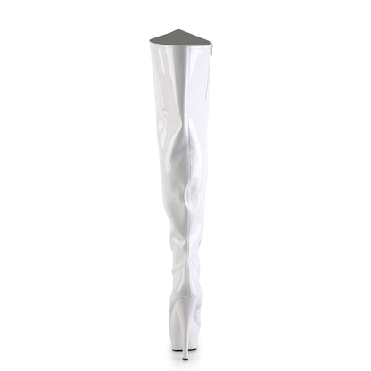 【PLEASER】KISS-3010 シューズ Wht Pat/Wht【取寄】