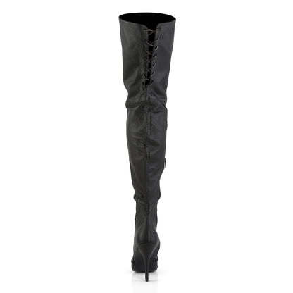 【PLEASER】LEGEND-8899 シングルソールシューズ Blk Leather (P)【取寄】