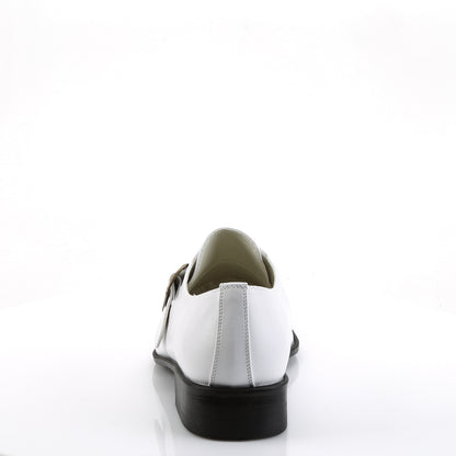 【FUNTASMA】LOAFER-12 ヒールシューズ Wht Pu【取寄】