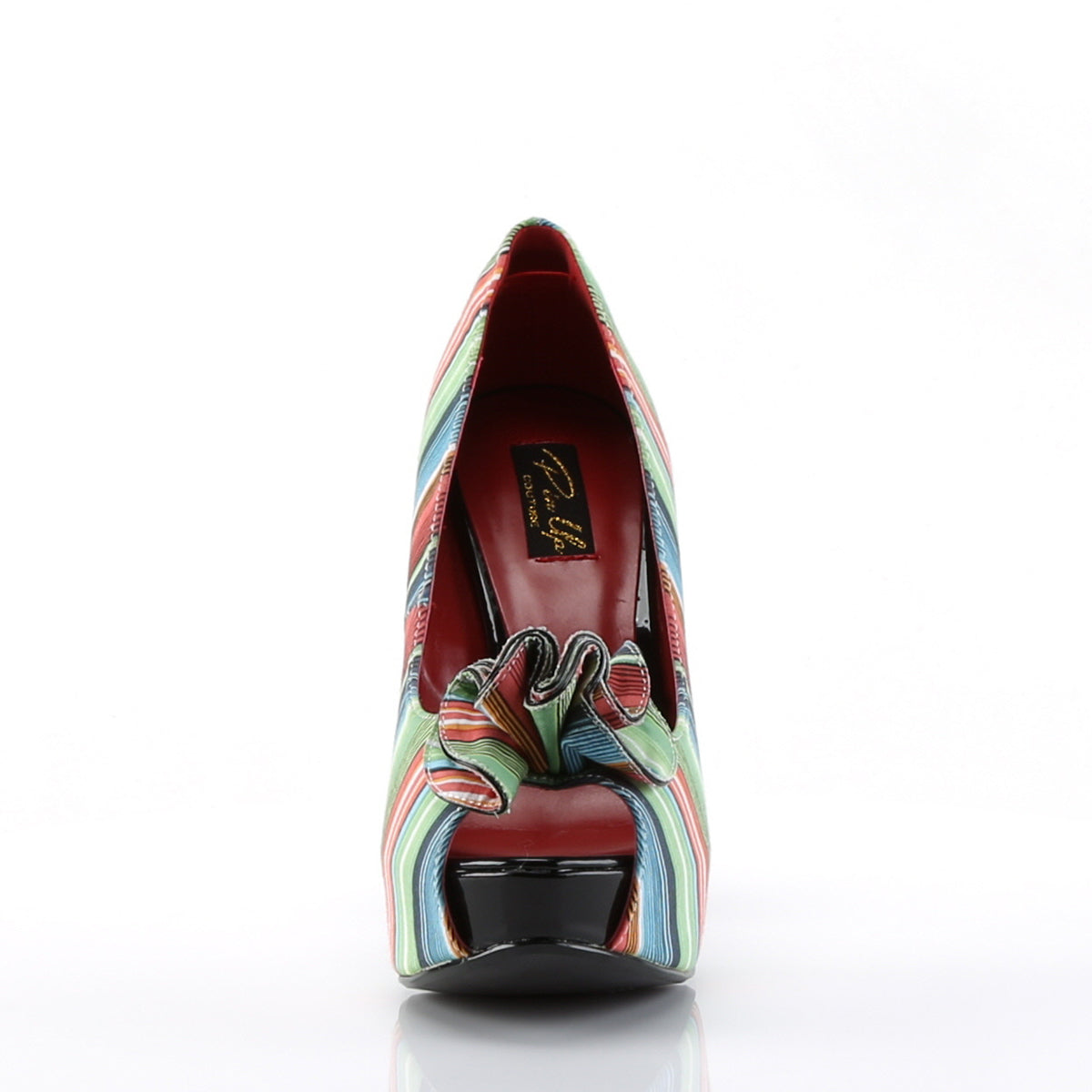 【PIN UP COUTURE】LOLITA-12 シューズ Serape Print Fabric【取寄】