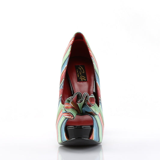 【PIN UP COUTURE】LOLITA-12 シューズ Serape Print Fabric【取寄】