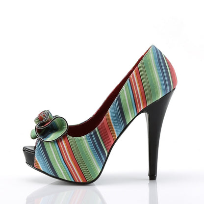 【PIN UP COUTURE】LOLITA-12 シューズ Serape Print Fabric【取寄】