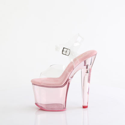 【PLEASER】LOVESICK-708T シューズ Clr/B. Pink Tinted【取寄】