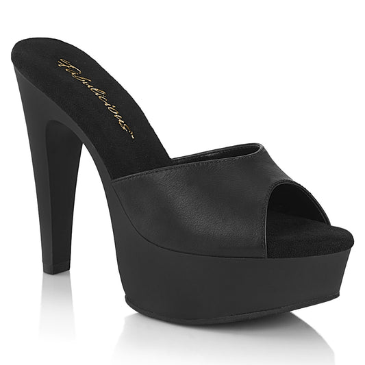 【FABULICIOUS】MARTINI-501 シューズ Blk Faux Leather/Blk Matte【取寄】