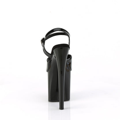 【PLEASER】NAUGHTY-809 シューズ Blk Pat/Blk【取寄】
