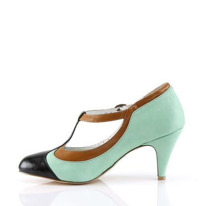 【PIN UP COUTURE】PEACH-03 シングルソールシューズ Mint Multi Faux Leather【取寄】