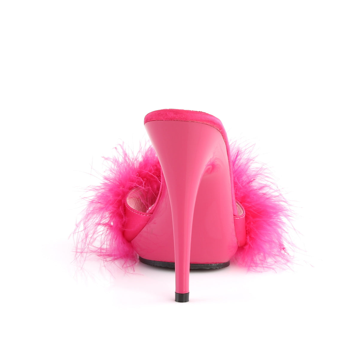 【FABULICIOUS】POISE-501F シューズ H. Pink Satin-Marabou Fur/H. Pink【取寄】