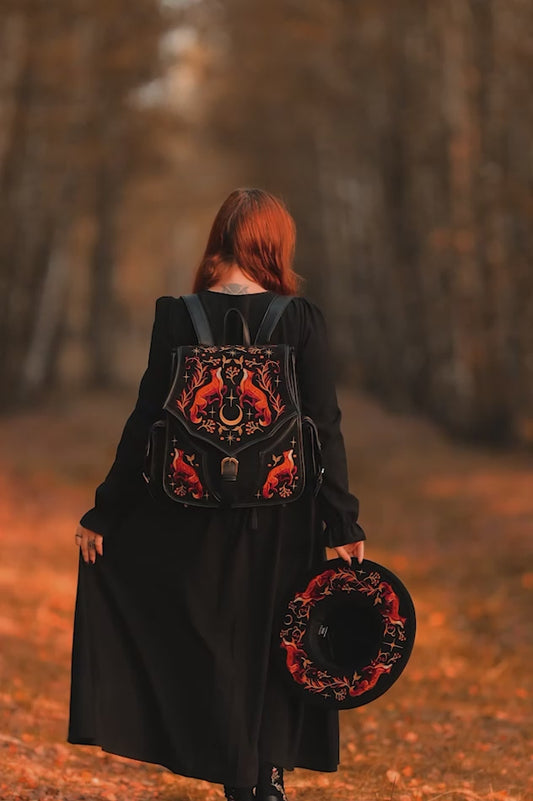 【RESTYLE】バックパック＊MYSTIC FOX BACKPACK【取寄】