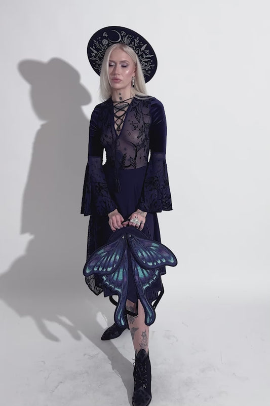 【RESTYLE】バックパック＊SAPPHIRE MOTH BACKPACK【取寄】