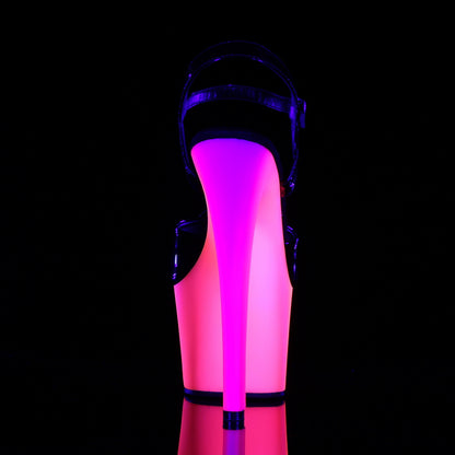 【PLEASER】RAINBOW-309UV シューズ Blk Pat/Neon Multi【取寄】