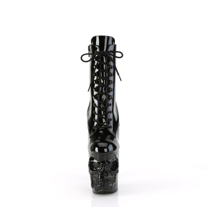 【PLEASER】RAPTURE-1020 シューズ Blk Pat/Blk【取寄】