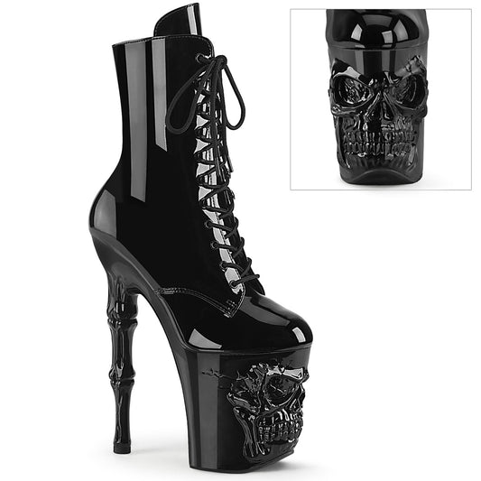 【PLEASER】RAPTURE-1020 シューズ Blk Pat/Blk【取寄】