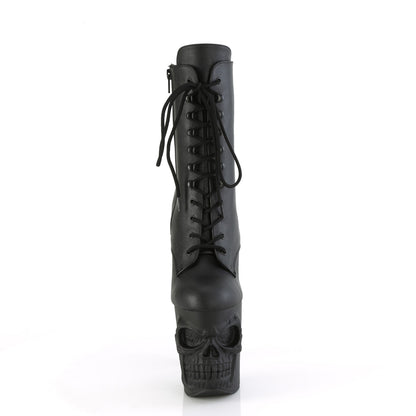 【PLEASER】RAPTURE-1020 シューズ Blk Faux Leather/Blk Matte【取寄】