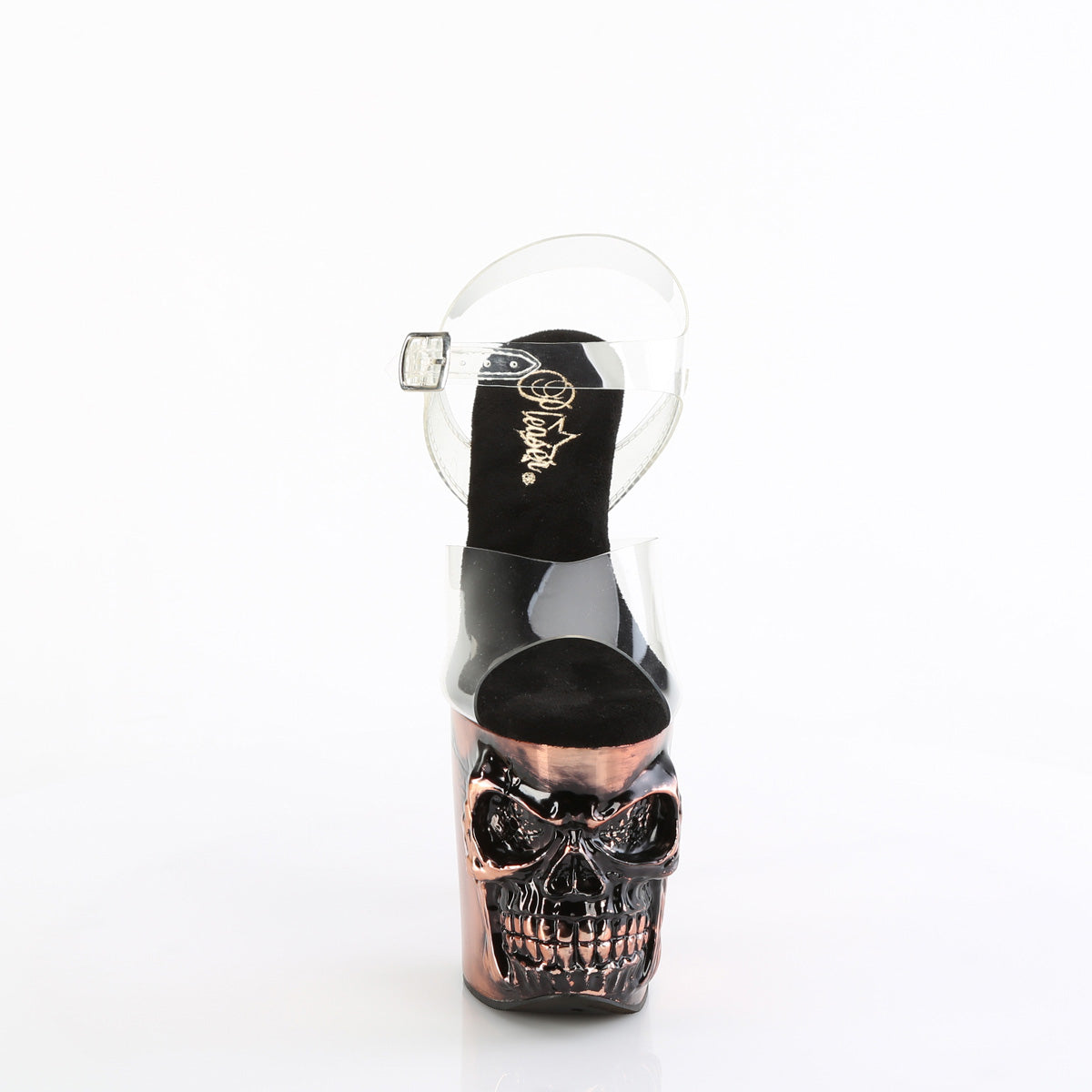 【PLEASER】RAPTURE-808-LT シューズ Clr/Satin Copper Chrome【取寄】