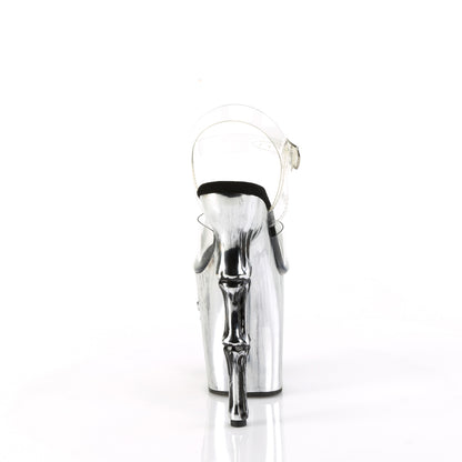 【PLEASER】RAPTURE-808-LT シューズ Clr/Satin Pewter Chrome【取寄】