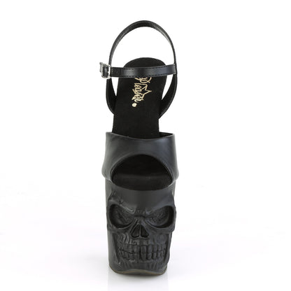 【PLEASER】RAPTURE-809 シューズ Blk Faux Leather/Blk Matte【取寄】