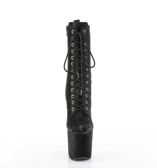 【PLEASER】RAZZLE-1040WR プラットフォームシューズ Blk Reptile Print/M【取寄】