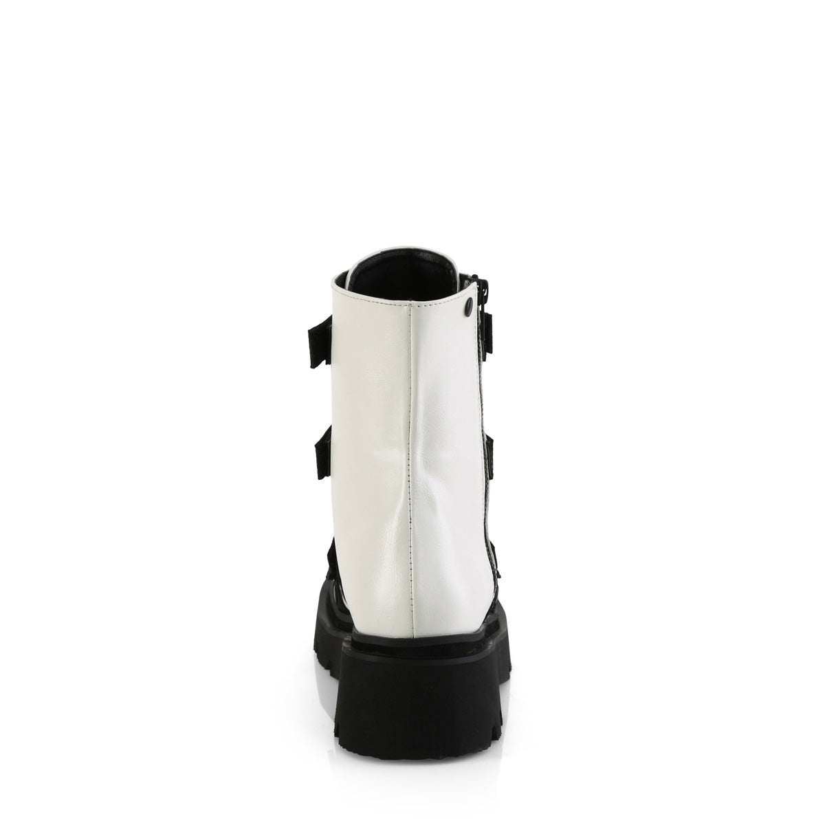 【DEMONIA】RENEGADE-50 アンクルブーツ Wht Vegan Leather-Nylon【取寄】
