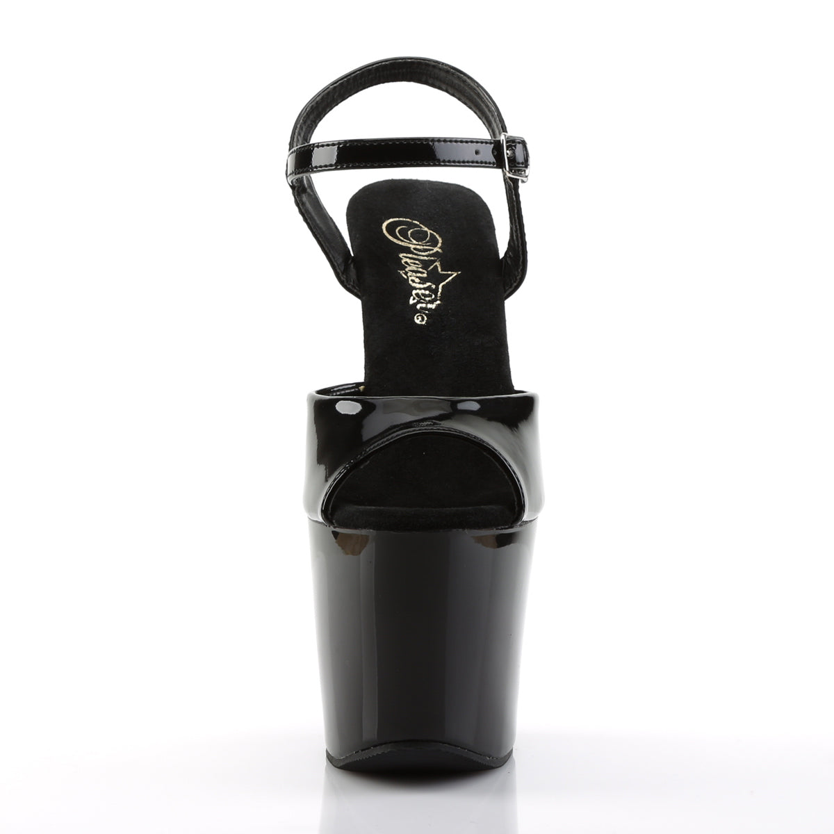 【PLEASER】REVOLVER-709 シューズ Blk/Blk【取寄】
