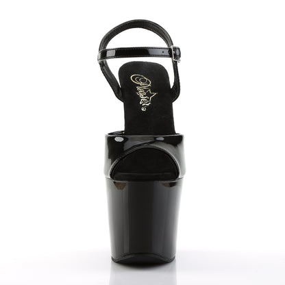 【PLEASER】REVOLVER-709 シューズ Blk/Blk【取寄】