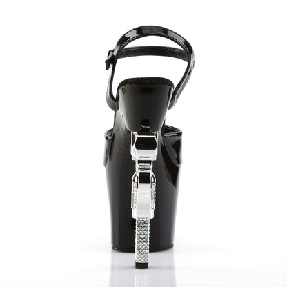 【PLEASER】REVOLVER-709 シューズ Blk/Blk【取寄】