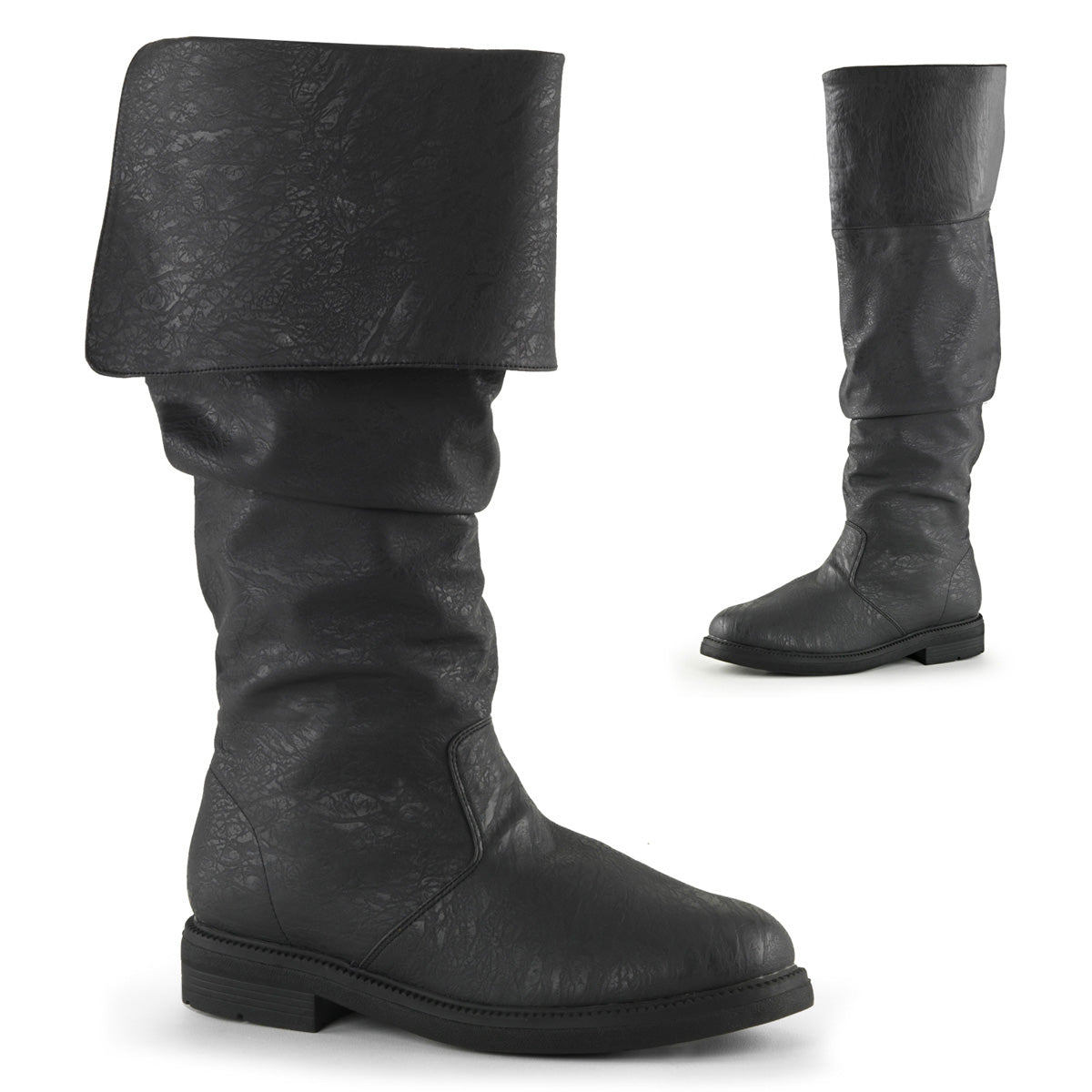 【FUNTASMA】ROBINHOOD-100 ブーツ Blk Distressed Pu【取寄】