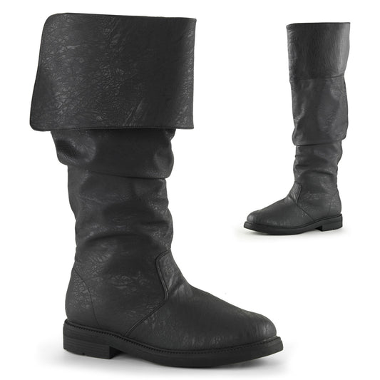 【FUNTASMA】ROBINHOOD-100 ブーツ Blk Distressed Pu【取寄】