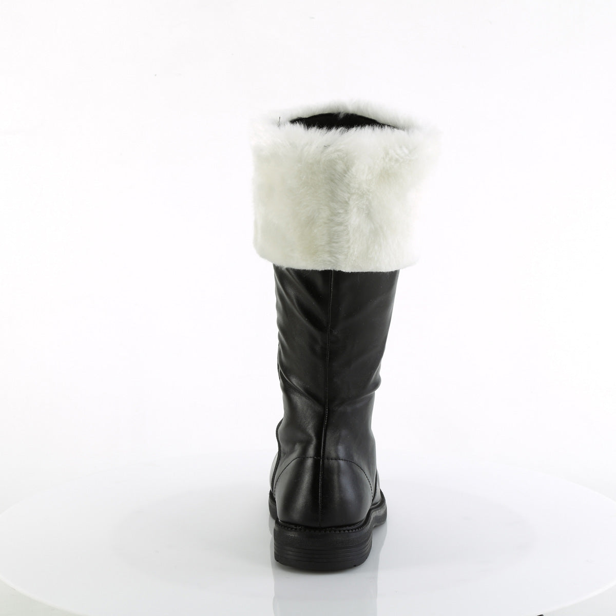 【FUNTASMA】SANTA-100 ブーツ Blk Pu-Wht Faux Fur【取寄】