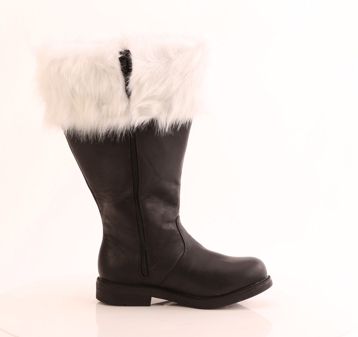 【FUNTASMA】SANTA-106WC シューズ Blk Pu-Wht Faux Fur【取寄】