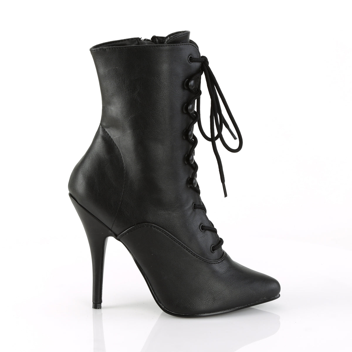 【PLEASER】SEDUCE-1020 シングルソールシューズ Blk Faux Leather【取寄】