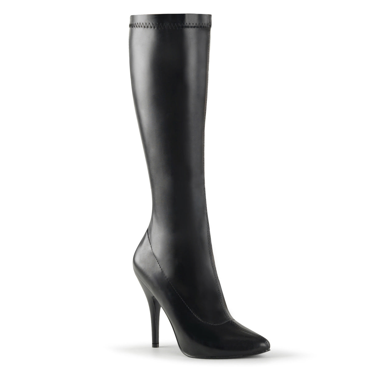 【PLEASER】SEDUCE-2000 シングルソールシューズ Blk Str Faux Leather【取寄】