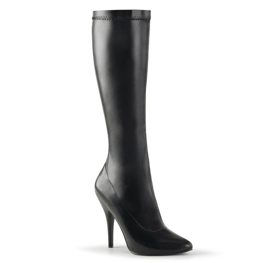 【PLEASER】SEDUCE-2000 シングルソールシューズ Blk Str Faux Leather【取寄】