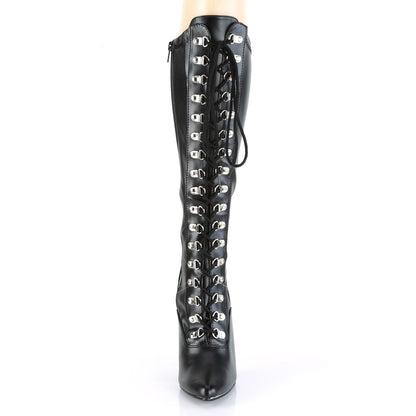 【PLEASER】SEDUCE-2024 シングルソールシューズ Blk Str Faux Leather【取寄】