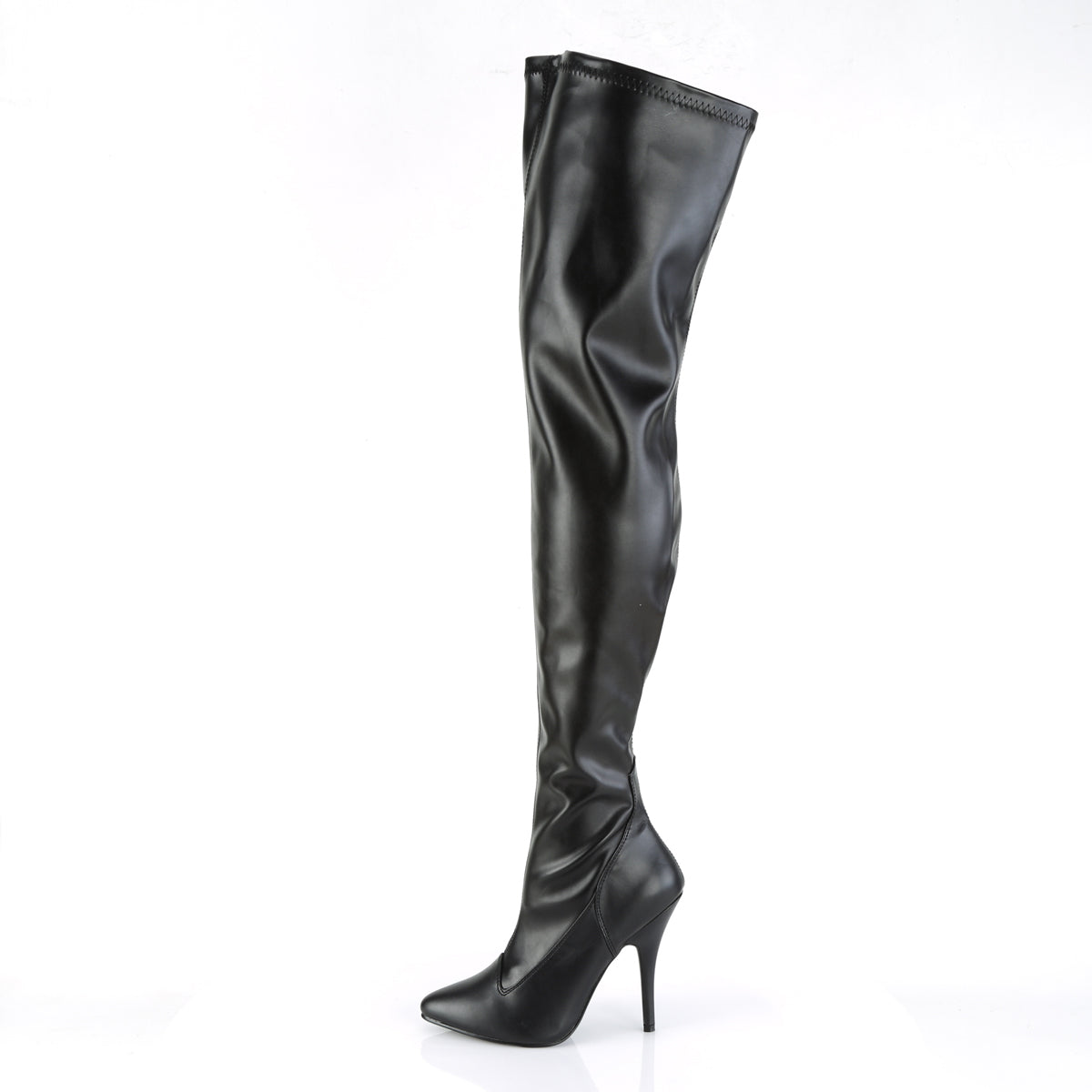 【PLEASER】SEDUCE-3000 シングルソールシューズ Blk Str Faux Leather【取寄】