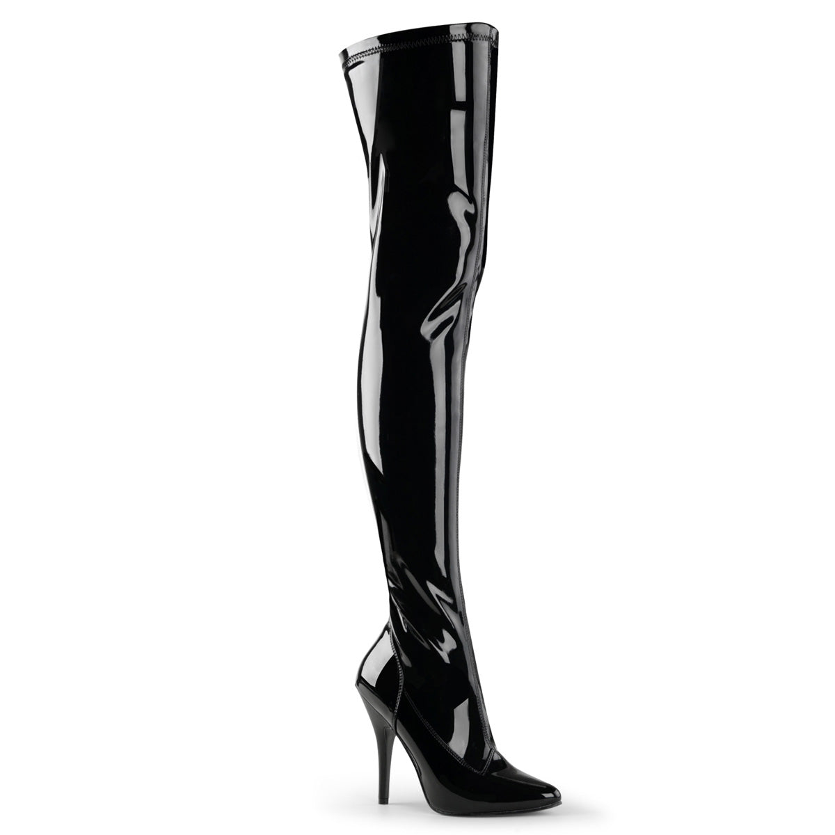 【PLEASER】SEDUCE-3000 シングルソールシューズ Blk Str Pat【取寄】