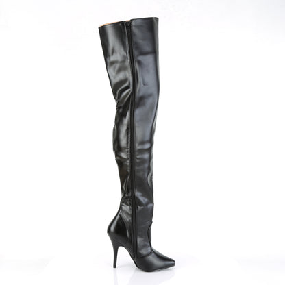【PLEASER】SEDUCE-3010 シングルソールシューズ Blk Faux Leather【取寄】