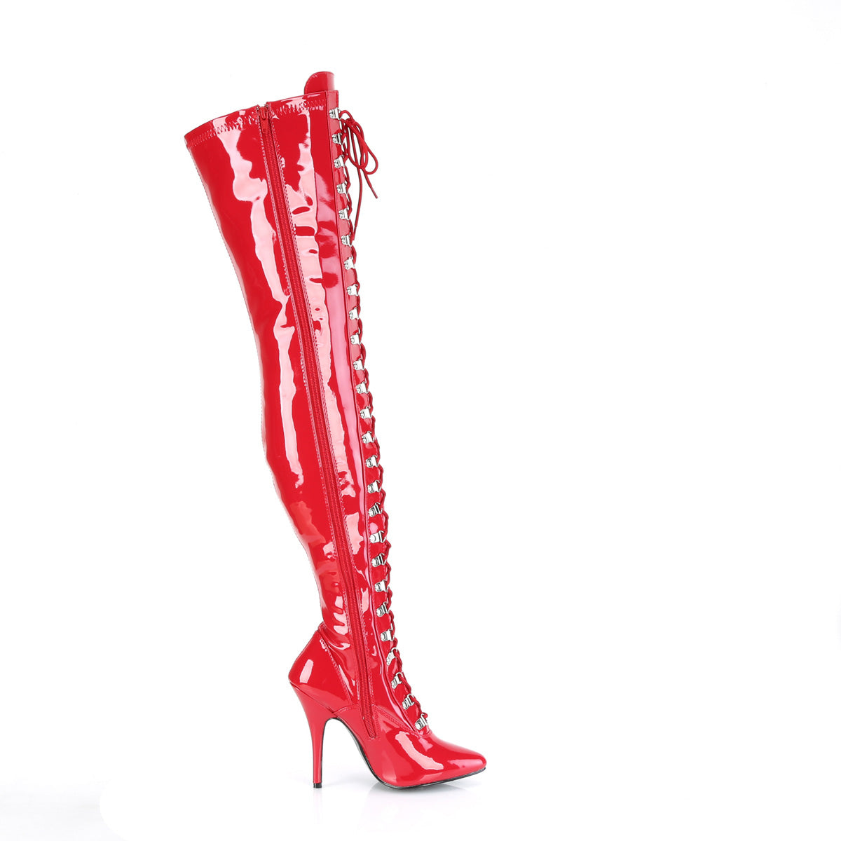 【PLEASER】SEDUCE-3024 シングルソールシューズ Red Pat【取寄】