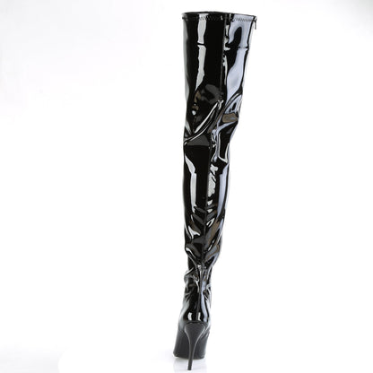 【PLEASER】SEDUCE-4000 シングルソールシューズ Blk Str Pat【取寄】