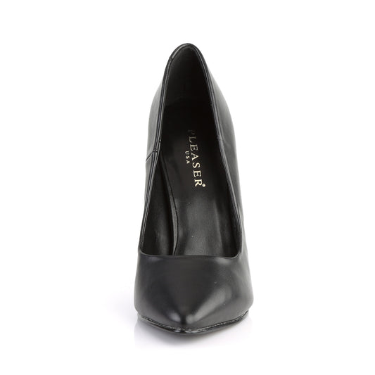 【PLEASER】SEDUCE-420 シングルソールシューズ Blk Faux Leather【取寄】