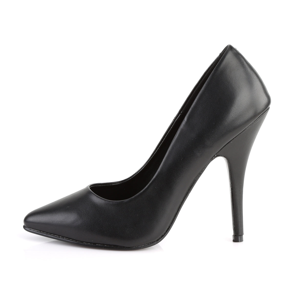 【PLEASER】SEDUCE-420 シングルソールシューズ Blk Faux Leather【取寄】