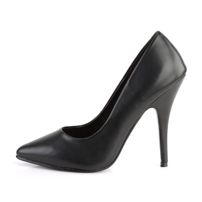 【PLEASER】SEDUCE-420 シングルソールシューズ Blk Faux Leather【取寄】