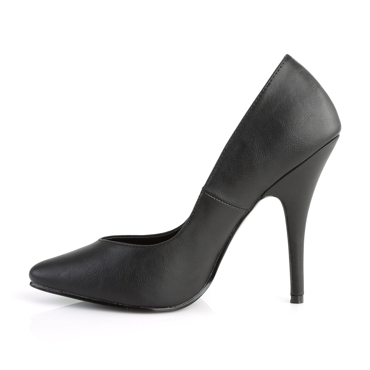 【PLEASER】SEDUCE-420V シングルソールシューズ Blk Faux Leather【取寄】