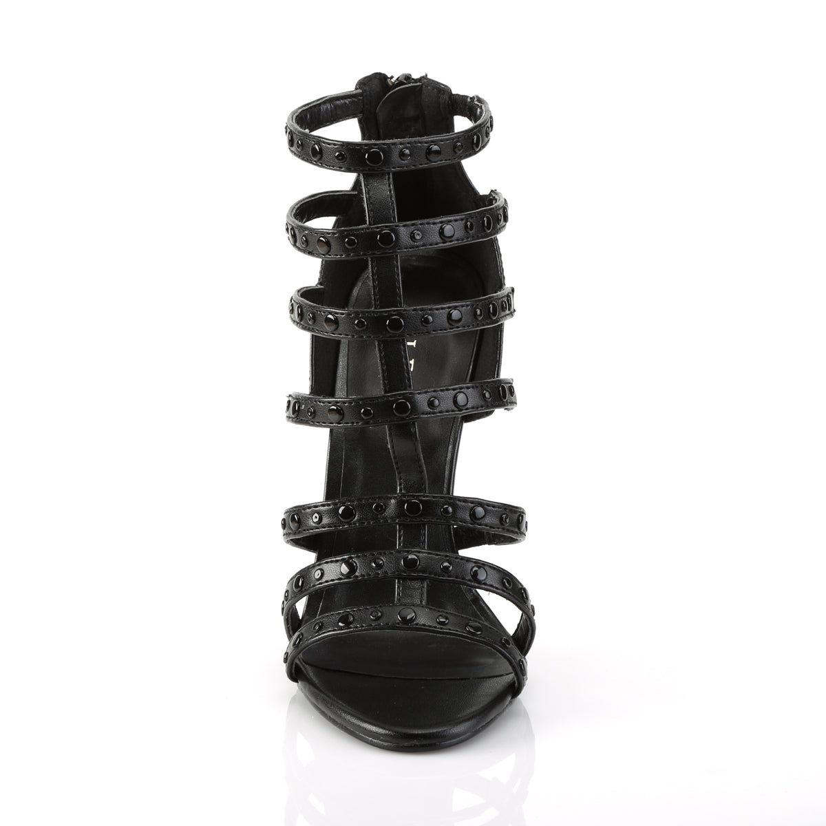 【PLEASER】SEXY-15 シングルソールシューズ Blk Faux Leather【取寄】