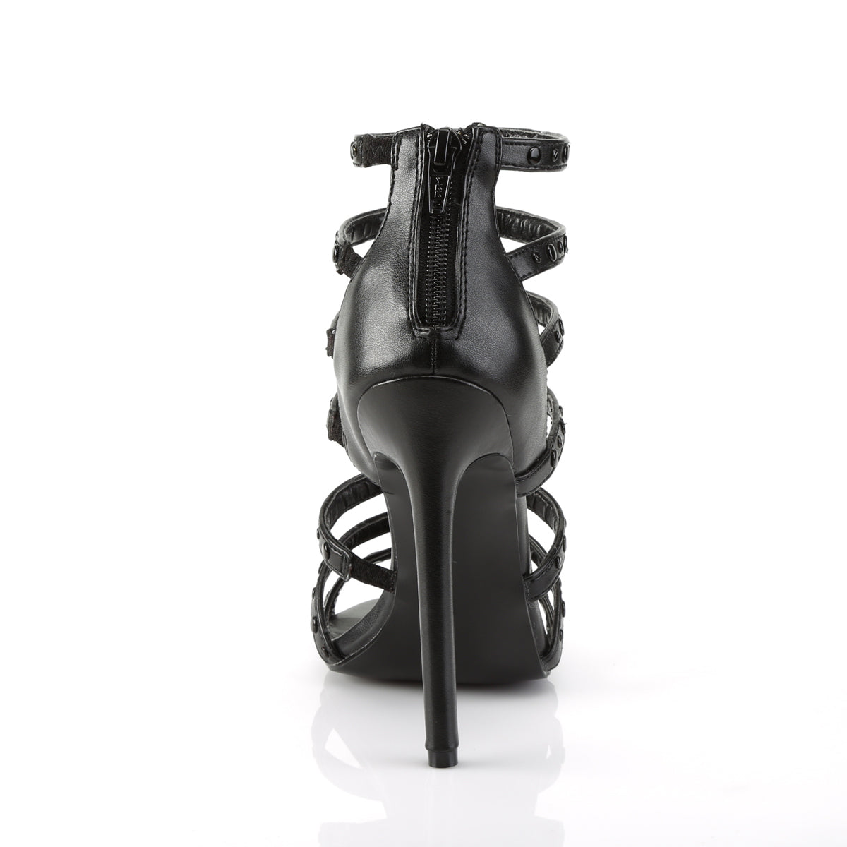 【PLEASER】SEXY-15 シングルソールシューズ Blk Faux Leather【取寄】