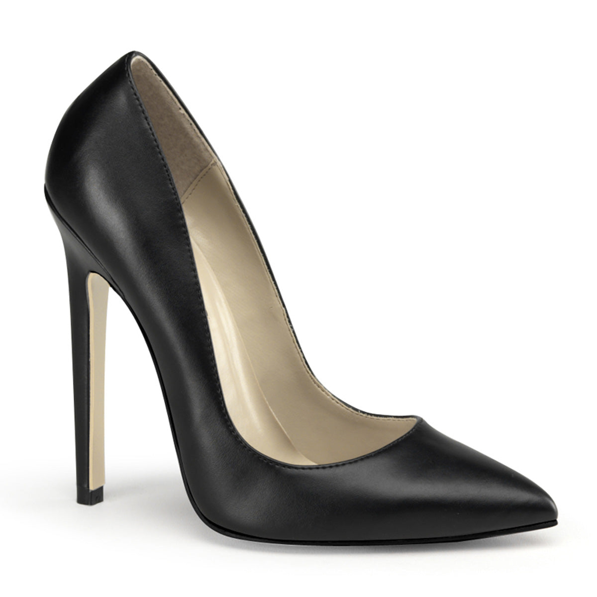 【PLEASER】SEXY-20 シングルソールシューズ Blk Faux Leather【取寄】