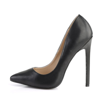 【PLEASER】SEXY-20 シングルソールシューズ Blk Faux Leather【取寄】
