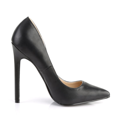 【PLEASER】SEXY-20 シングルソールシューズ Blk Faux Leather【取寄】