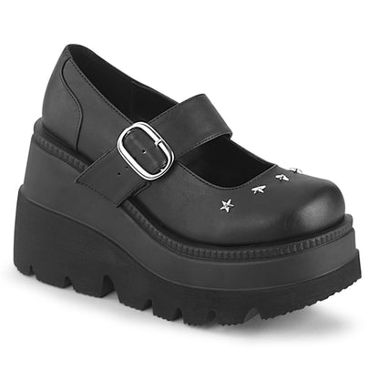 【DEMONIA】SHAKER-23 ヒール Blk Vegan Leather【取寄】