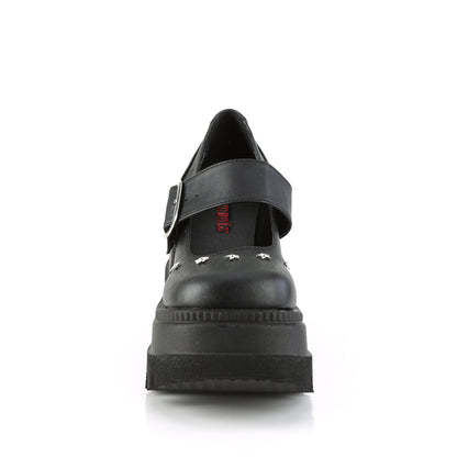 【DEMONIA】SHAKER-23 ヒール Blk Vegan Leather【取寄】