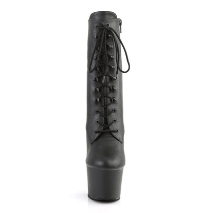 【PLEASER】SKY-1020 シューズ Blk Faux Leather/Blk Matte【取寄】